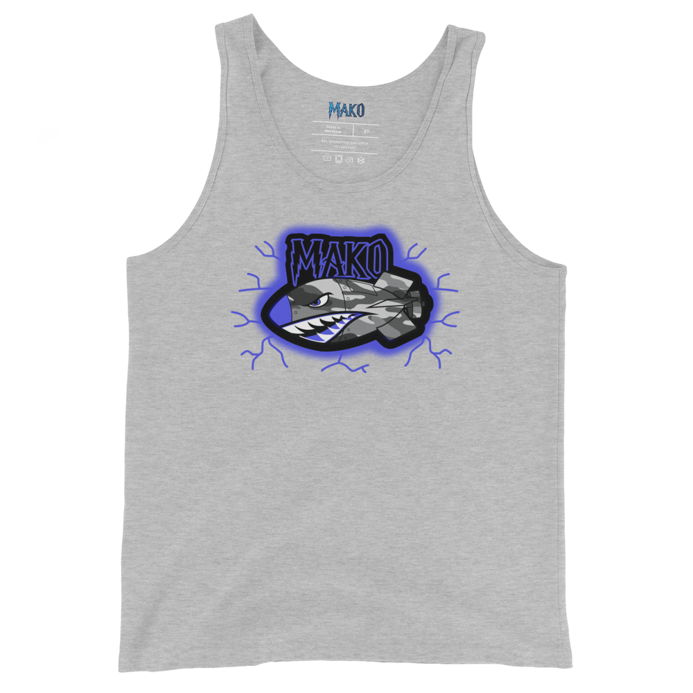 Rocket Blue Drip Tank Top