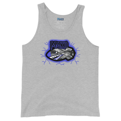 Rocket Blue Drip Tank Top