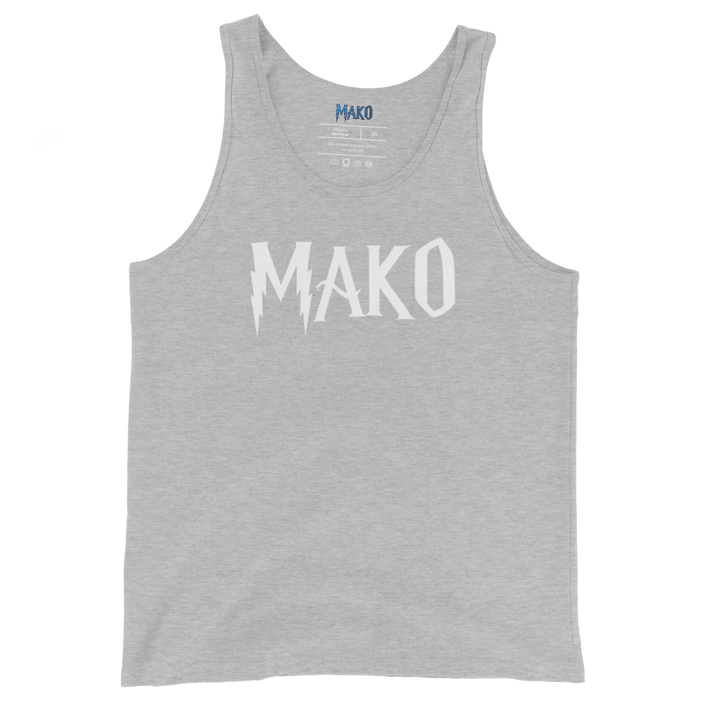 Mako White Tank Top