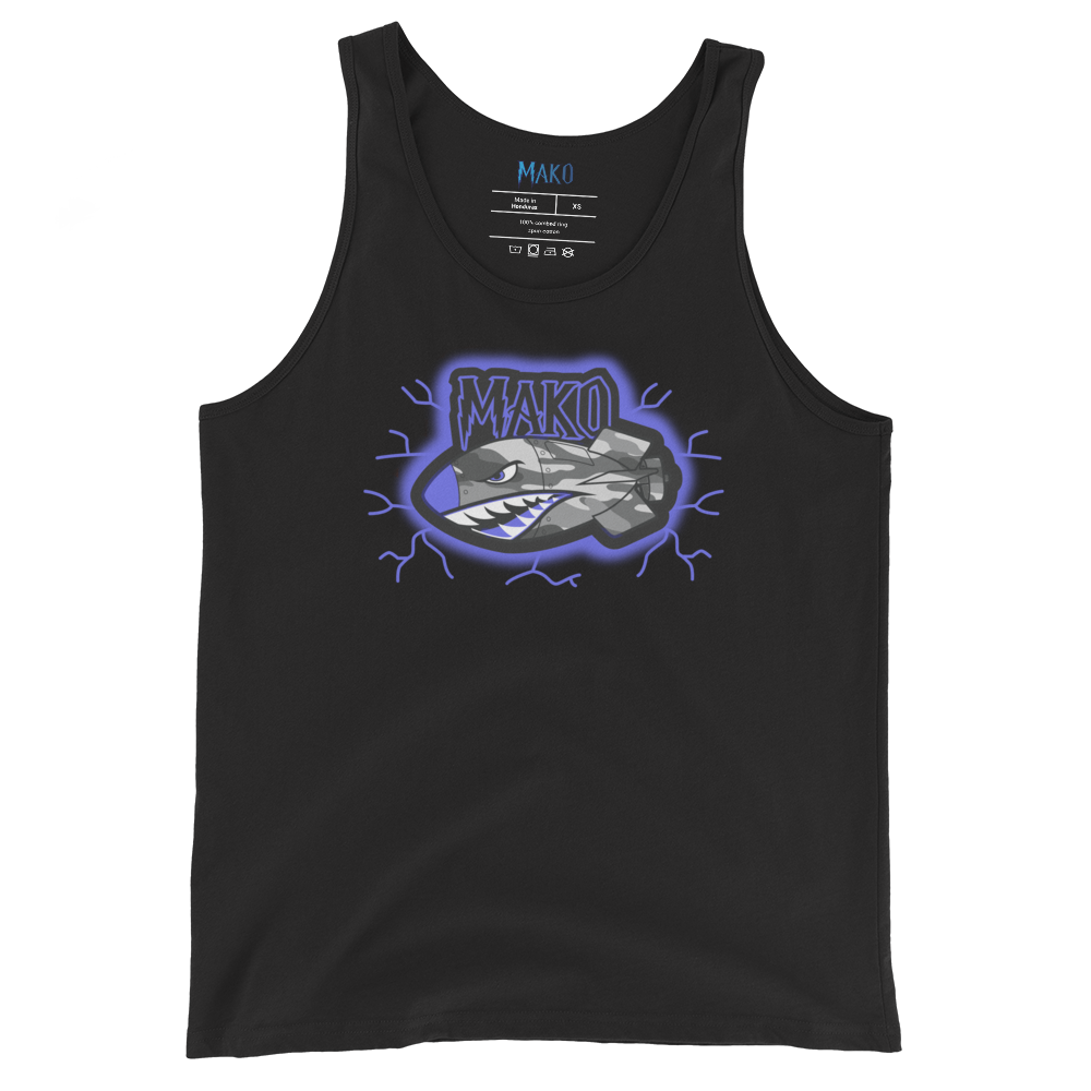 Rocket Blue Drip Tank Top