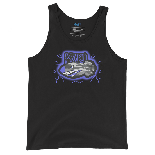 Rocket Blue Drip Tank Top