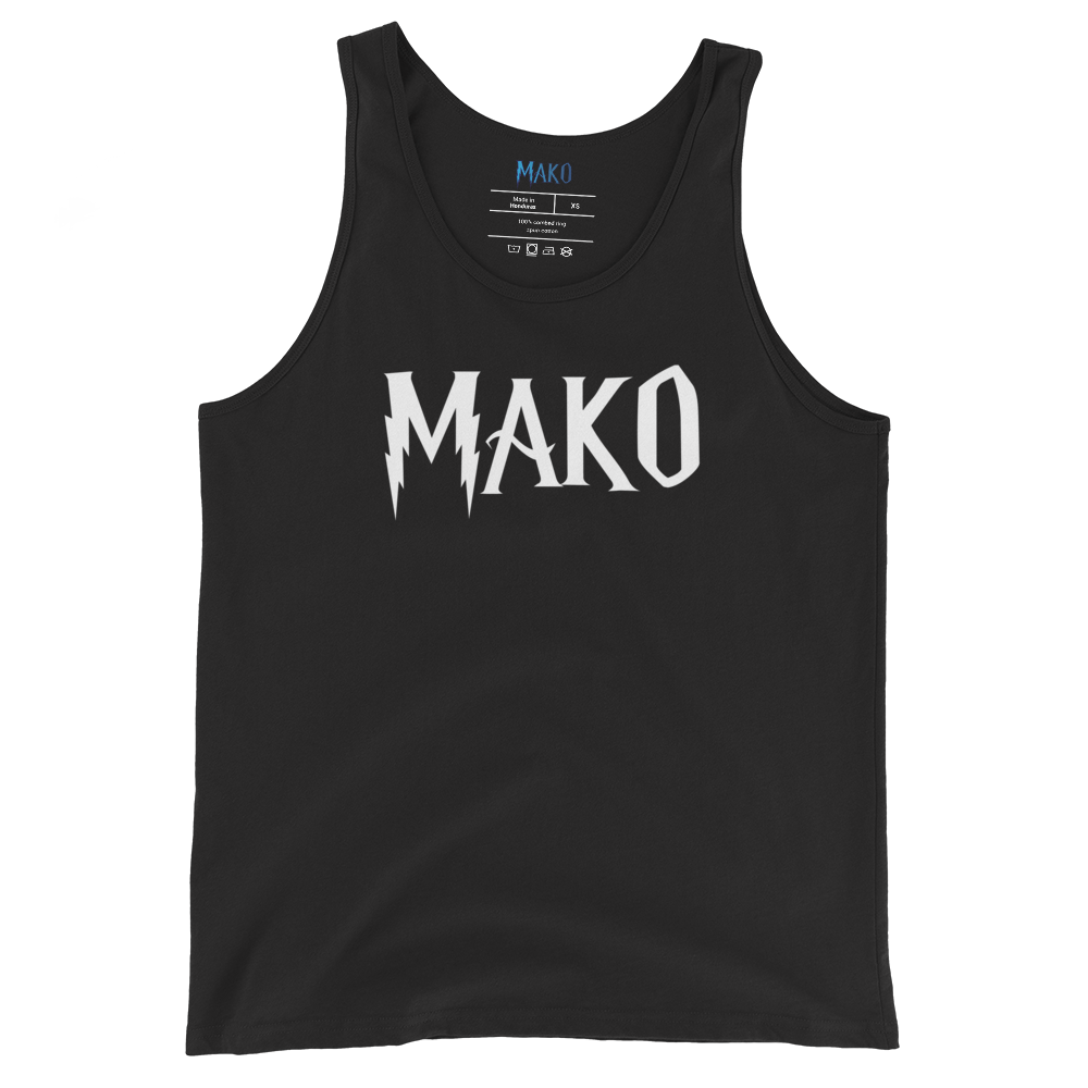 Mako White Tank Top