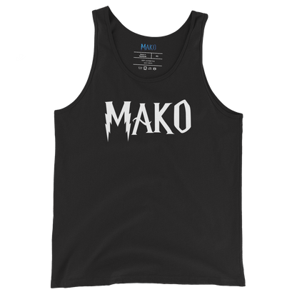 Mako White Tank Top