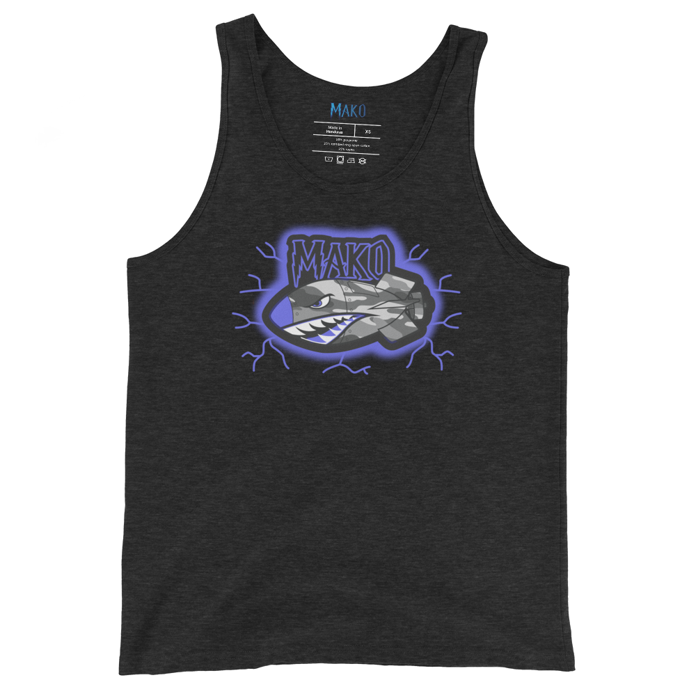 Rocket Blue Drip Tank Top