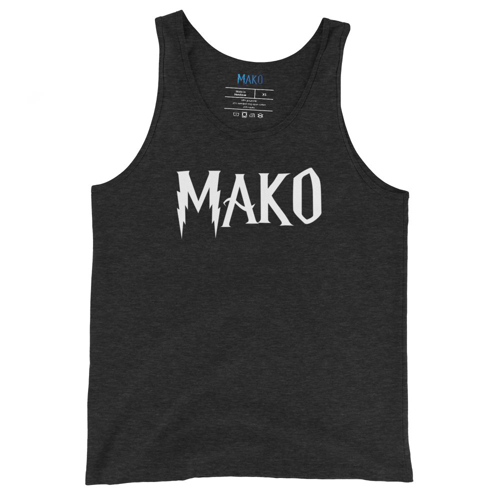 Mako White Tank Top