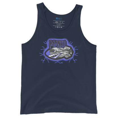 Rocket Blue Drip Tank Top