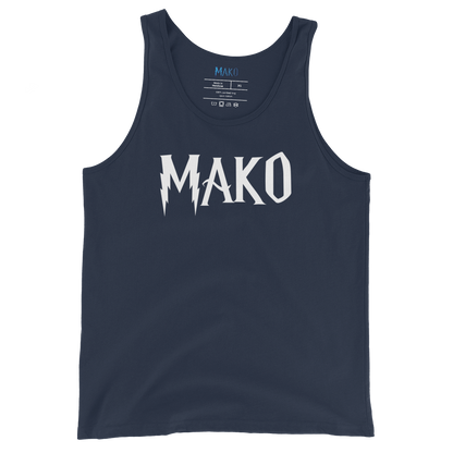 Mako White Tank Top