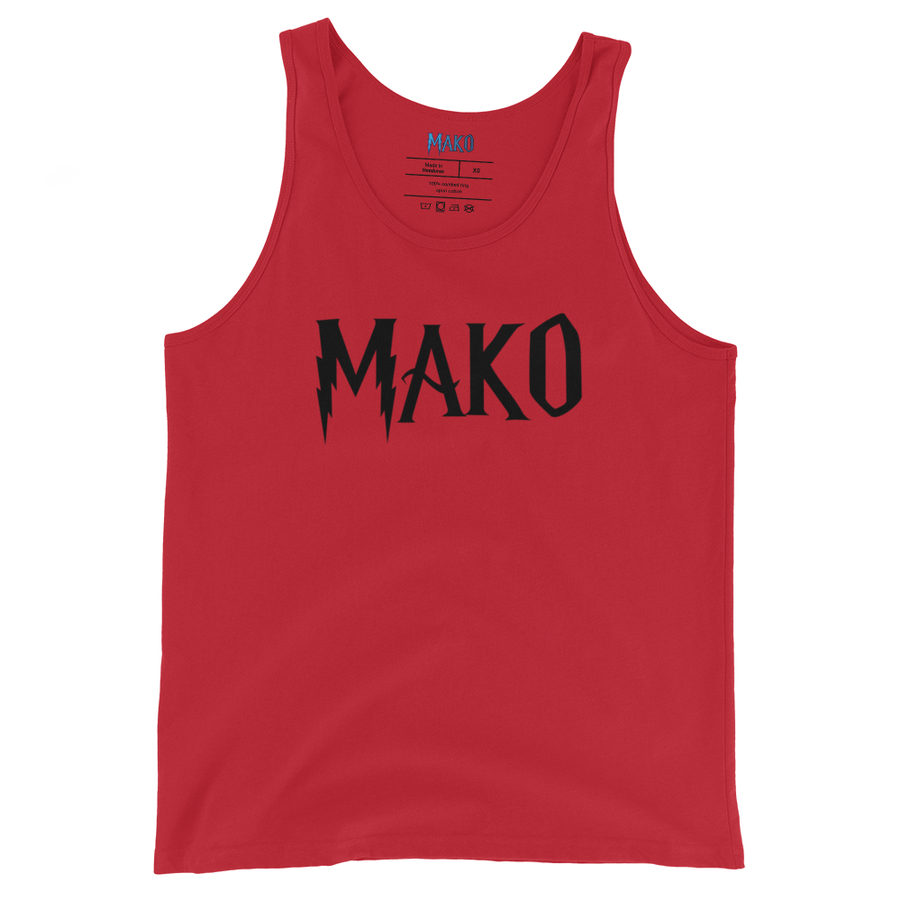 Mako Black Tank Top