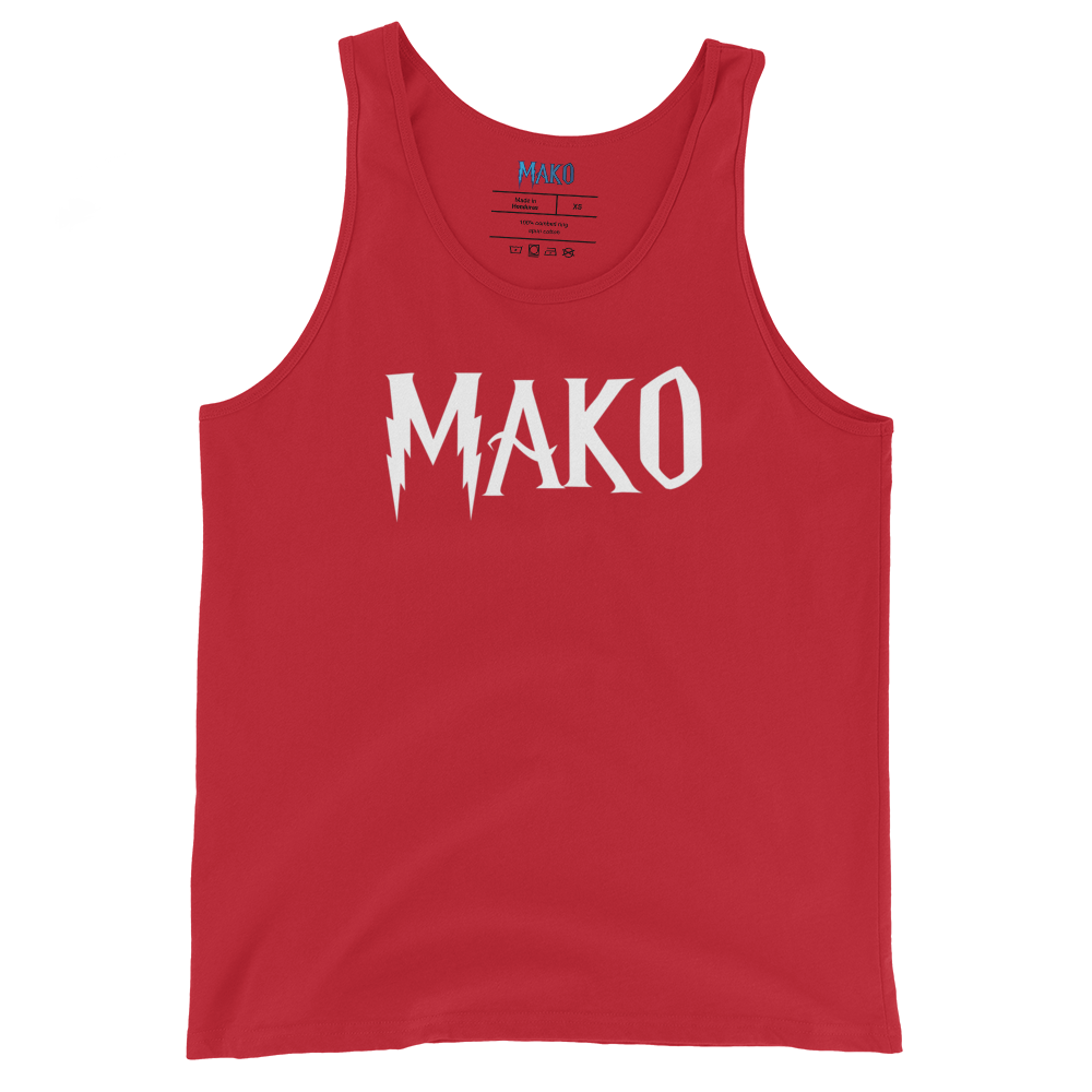 Mako White Tank Top