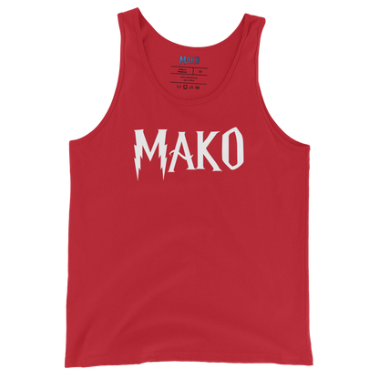 Mako White Tank Top