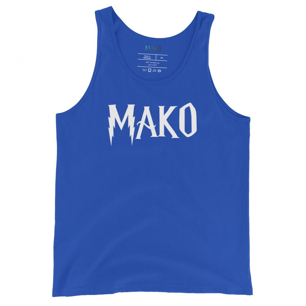 Mako White Tank Top