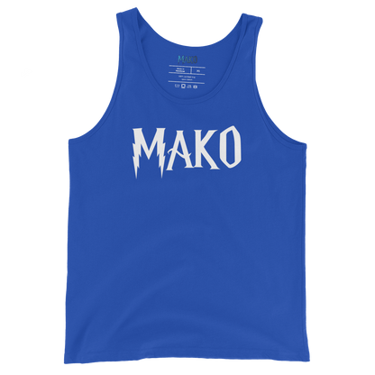 Mako White Tank Top