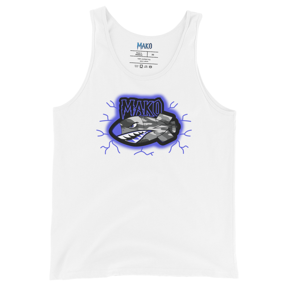 Rocket Blue Drip Tank Top