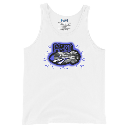 Rocket Blue Drip Tank Top