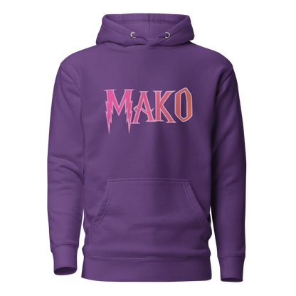 Mako Hot Pink Hoodie