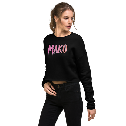 Mako Hot Pink Cropped Sweater