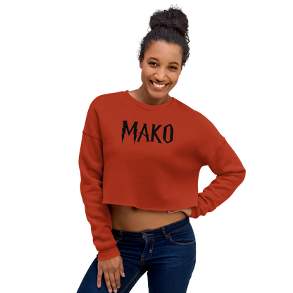 Mako Black Cropped Sweater