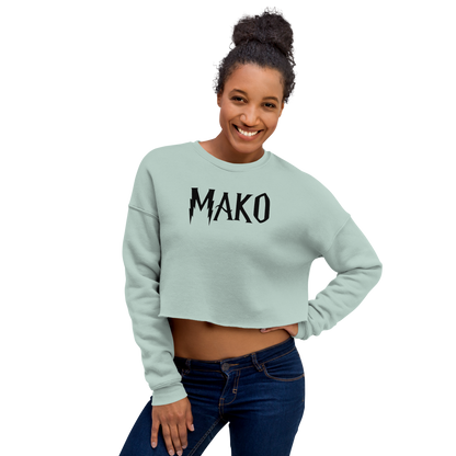 Mako Black Cropped Sweater