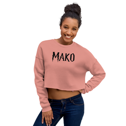 Mako Black Cropped Sweater