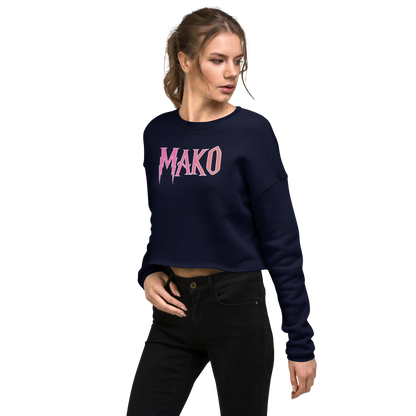 Mako Hot Pink Cropped Sweater