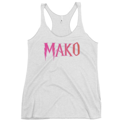 Mako Hot Pink Racerback Tank