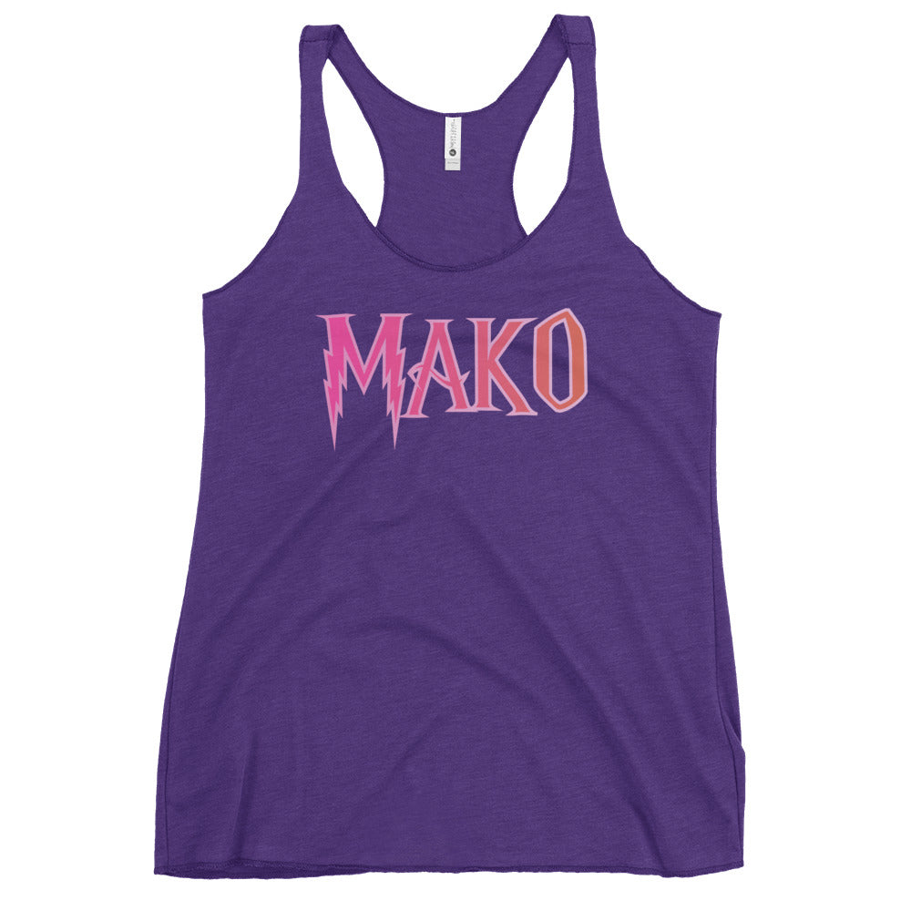 Mako Hot Pink Racerback Tank