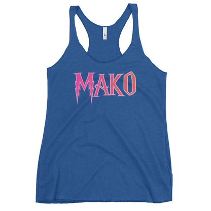 Mako Hot Pink Racerback Tank